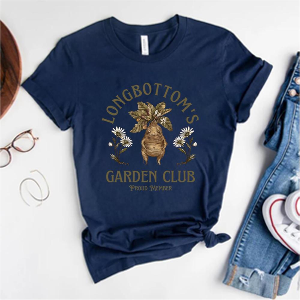 Longbottoms Garden Club Adult Tshirt Magical Botanicals Shirt Herbology Shirts Unisexdrake Tee Magic Top Unisex Short Sleeve Tops