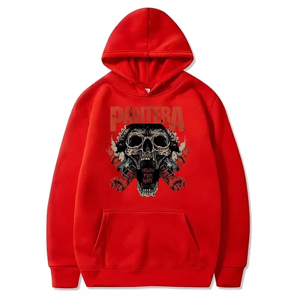 Band Pantera Hoodie Men Women Clothes Pullover Streetwear Casual Fleece Oversized High Street Funko Pop Graphic Print Top Unisex