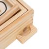 Tablero Laberinto de Madera Bola de Acero Equilibrios Juego de Mesa Laberinto Juguete Educativo de Aprendizaje Regalo