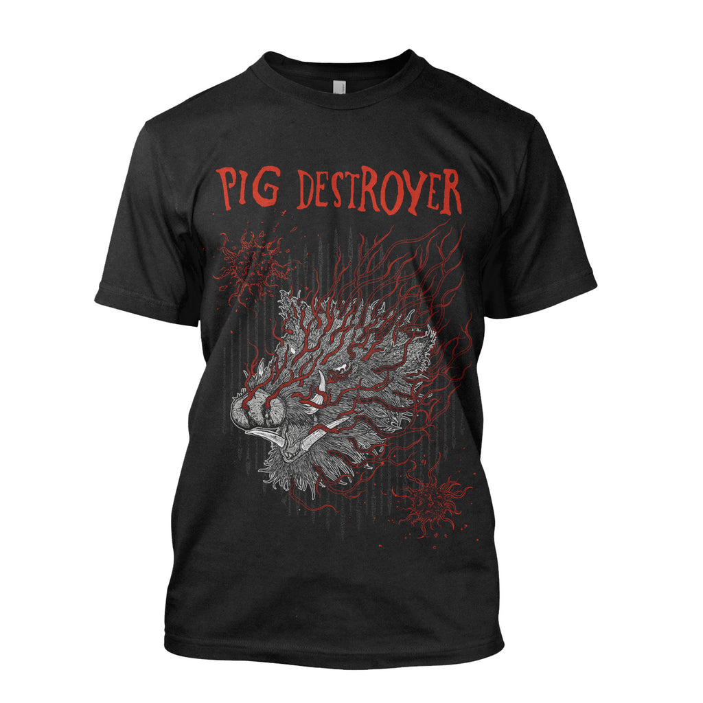 Pig Destroyer Band Graphic Cotton T-shirt Unisex Summer Short Sleeve Fashion Brand Tee Luxury Casual Vintage Retro Top