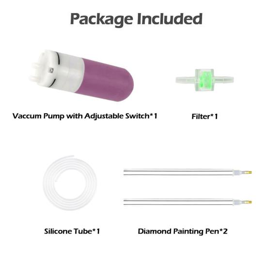 Vacuum Diamond Art Pen Electric Diamond Placement Tool Wax-Free USB Powered Diamond Art