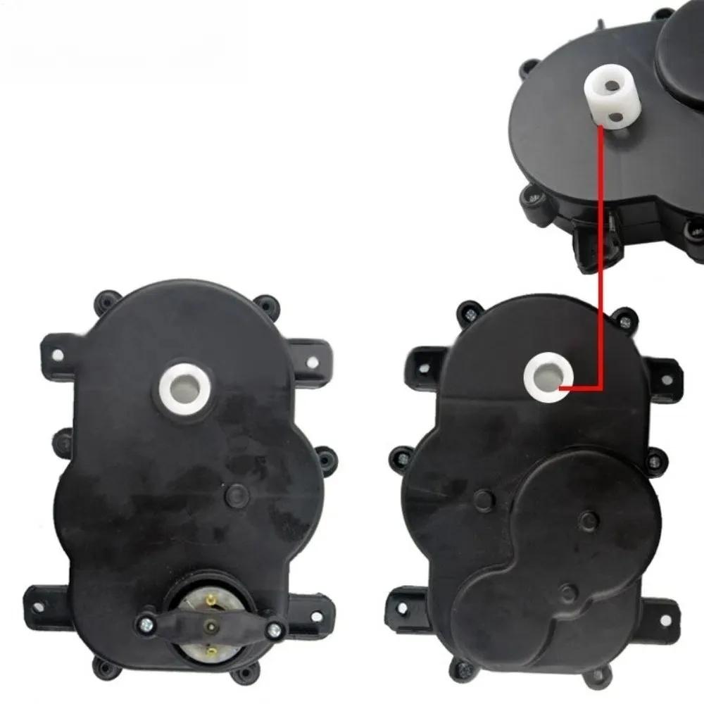 Children'S Electric Vehicle Steering Shaft Motor 12V Ride On Toys Servos Motor Gearbox Easy To Install Plastic Steering Box