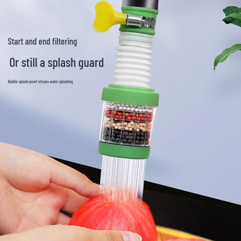 

Universal Anti-Splash Multifunctional Kitchen Faucet Water Filter