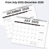 2026 Wall Calendar, 2026 Monthly Wall Calendar,18 Months Calendar Planner 11.5"x14.5",Planner with Thick Paper for Planning and Organizing for Home,