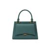Charles & Keith Vintage Metal Accent Versatile Small CK Shoulder Tote Bag Medium Women handbags Cream Teal Black CK2-30671328