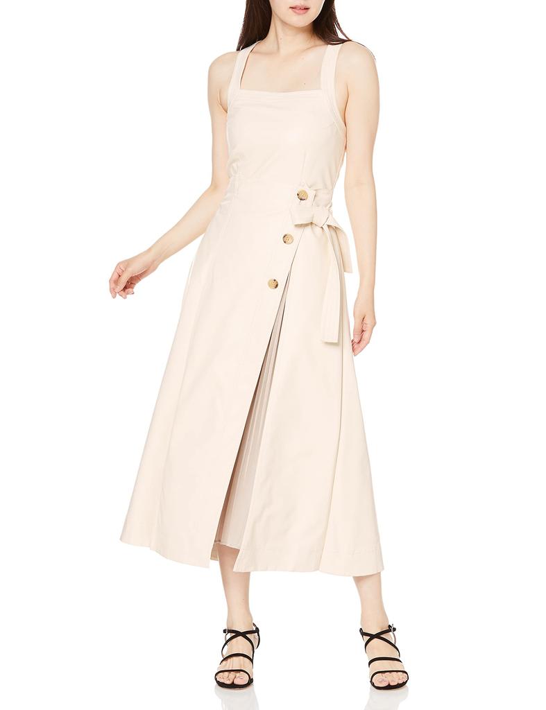 Different Material Docking Dress LWFO214022 IVR 0 [Lily Brown] Women's