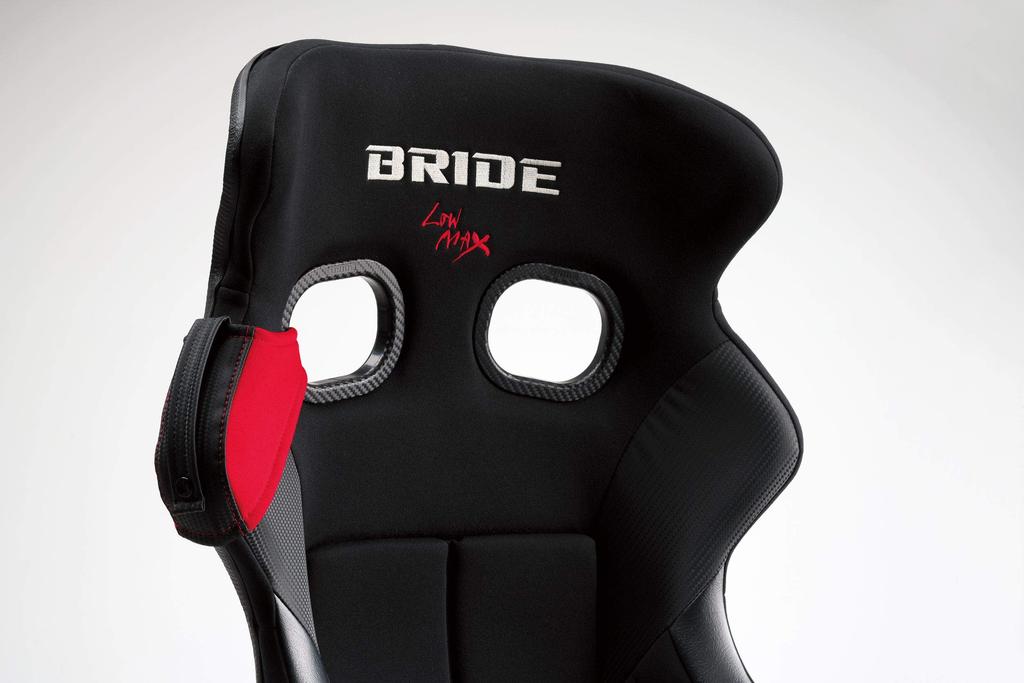 BRIDE K26BPO Optional Parts for Seat Belt Guide, Red