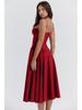 2024 French Retro Long Slip Dress - Court Style Dopamine Outfit