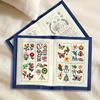 Beginner Embroidery Starter Kit Pre-Printed Stitch Practice Embroidery Book DIY Set Needles Auxiliary for Hand Embroidery Craft