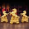 2026 Året för Hästen Kinesiska Zodiaken Djurstatyett Feng Shui Prydnad