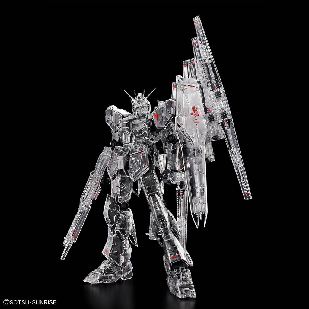 MG Nu Gundam Assembled Plastic Model 1/100 Ver.Ka [Mechanical Clear]