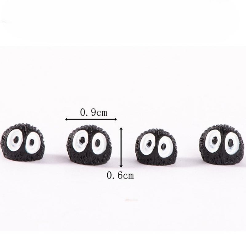 10 SZT Mini Figurka Duszków Kulek Kurzu Pojedyncza Żywica Brykiet Zabawka Miniaturowa Wróżkowy Ogród Mech Mikro Krajobraz Ozdoba Dekoracja Domu