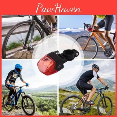 Cykel Baglygte Selvdrevet LED Advarselslys til Mountainbike og Landevejs Cykling Sikkerhed