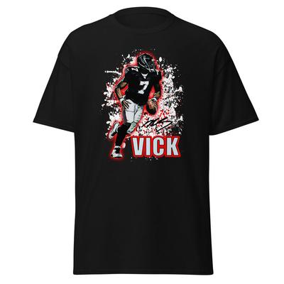 T-shirt classica Michael Vick maglia da football Falcons