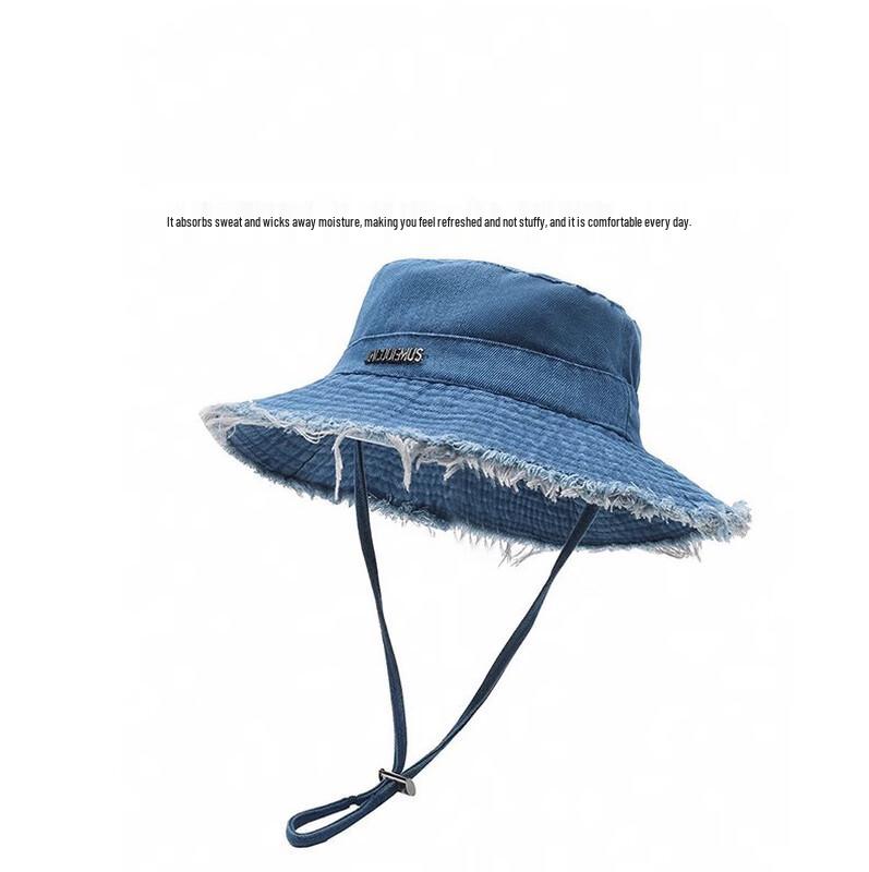 Xuelunduo Jeans Fransenrand Eimerhut