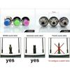 Bicycle Tire Valve Light Bike Wheel Spoke Flashlight Night Cycling Safety Luminous Tyre Valve Caps Car Motorcycles Accessories