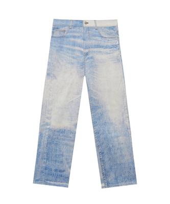 INSTANTFUNK Color Print Denim Pants