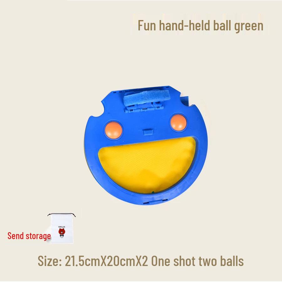 Hand-Held Sensory Integration Ball: Interactive Parent-Child Catch & Throw Table Tennis Toy. 19.5cm