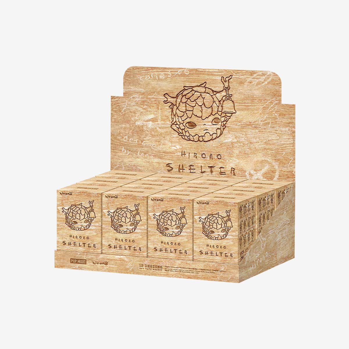 

Фигурки серии Hirono Shelter от POP MART Коллекционный Блайнд Бокс (Одинарная упаковка / Набор из 12 штук)