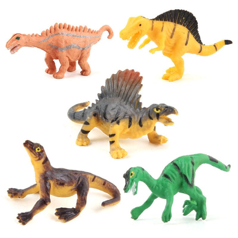 Realistic Pvc Dinosaur Model Set Colorful Animal Figurine Toys For Kids 12 Pieces