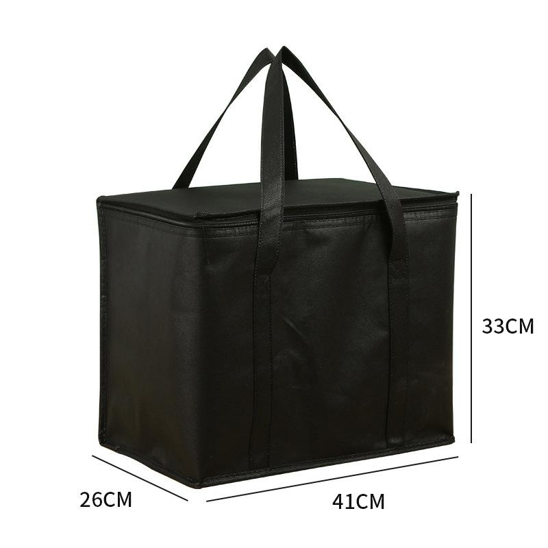 Lunchväska Bento med stor kapacitet och värmeisolering, aluminiumfolie, håller maten fräsch, kylväska, toteväska för resor och utomhusbruk, takeaway, matkasse, handväska