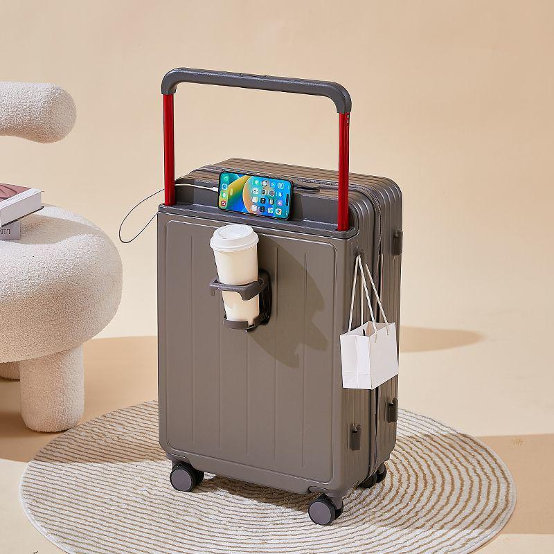 Multifunctional Large-Capacity Suitcase with Wide Handle and Combination Lock for Travel
