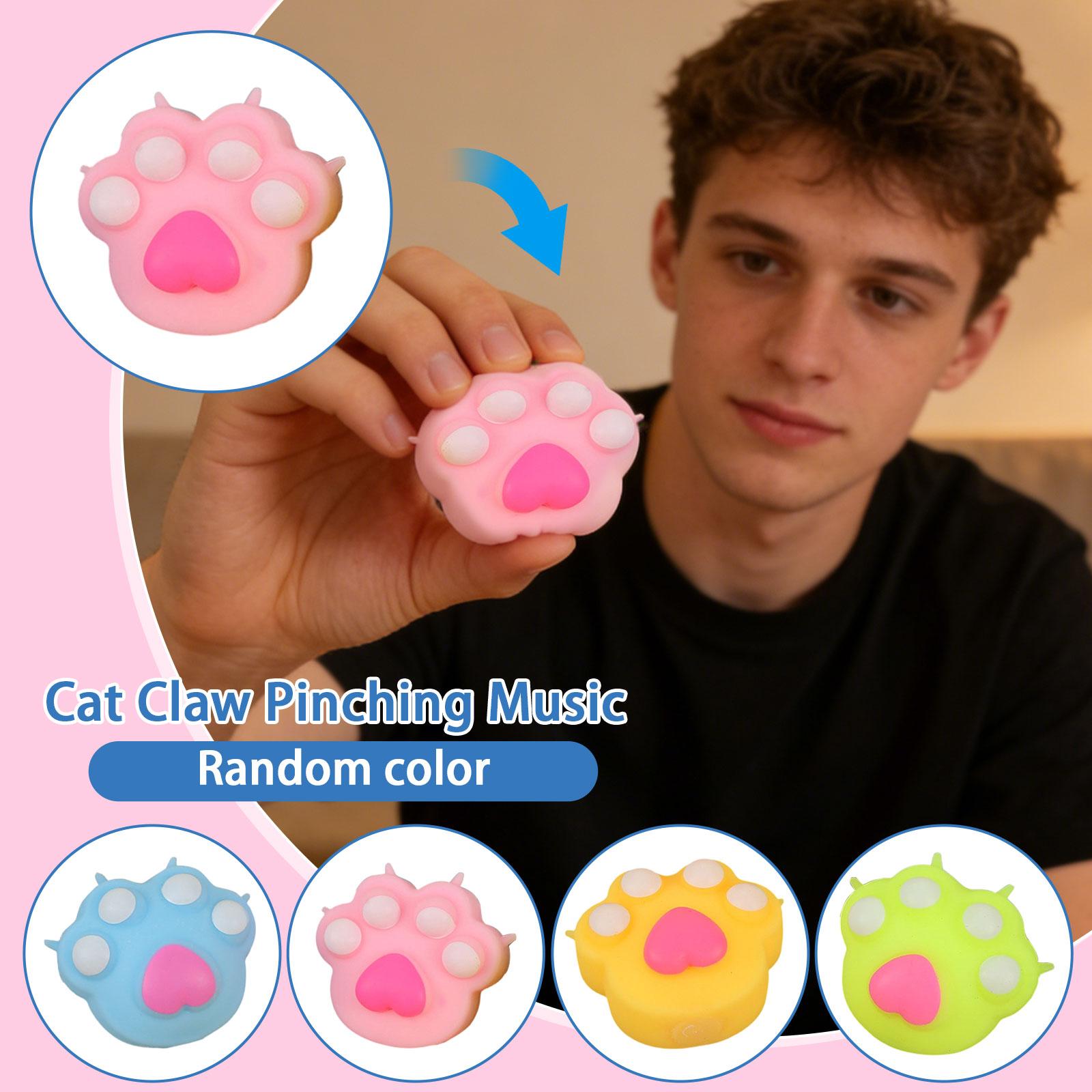 Cute -shaped Stress-relieving Toy, Stress-relief Device, Stress Ball (random Color) One Size
