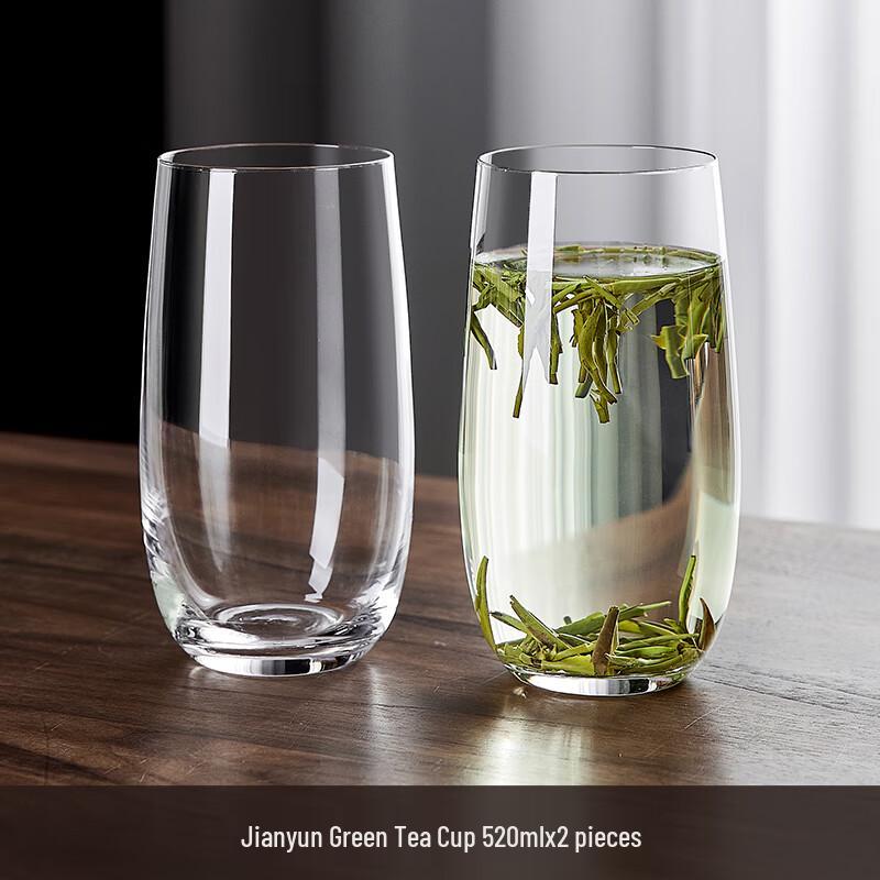 Shangqi Jianyun Crystal Glass Tea & Juice Cup Set