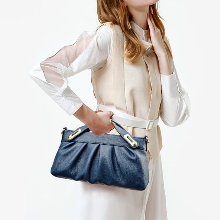 Fashion Pleated Women's Handbag Shoulder Messenger Bag