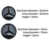 63.5mm 74mm for Mercedes Benz W166 W212 W213 W246 W176 W177 W205 C260 C200 C300 C180 W167 ABS Car Wheel Center Covers Tire Caps