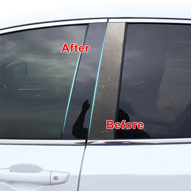 Kohlefaser Auto Fenster B-Säulen Verkleidung Aufkleber Für BMW F30 E46 E90 G20 318i 325i 320i 328i Türsäulen Folien Wrap Auto Zubehör