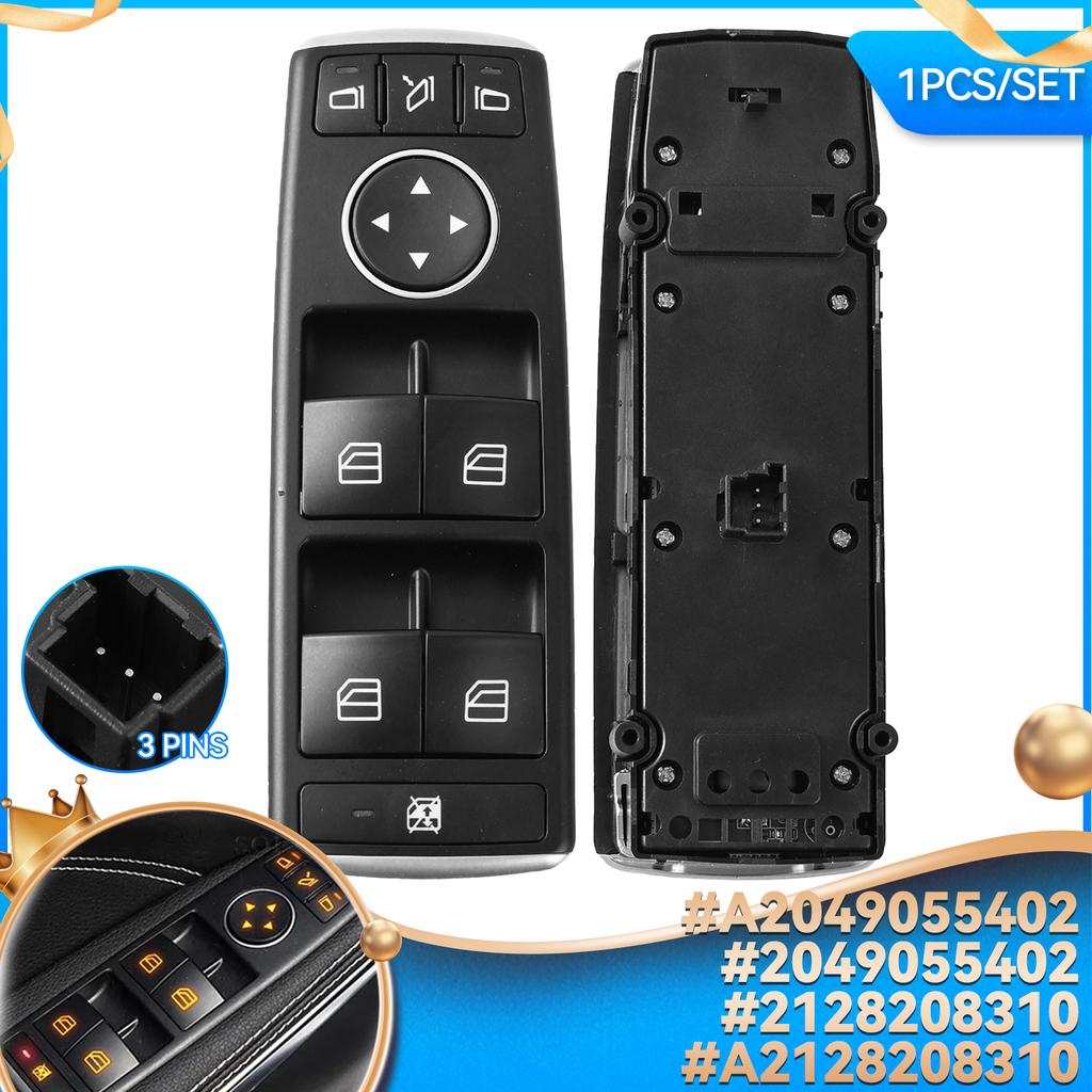 2128208310 For Mercedes Benz W204 W212 C E Class C180 C200 C220 C230 300 GLK Master Power Window door Control Switch A2128208310