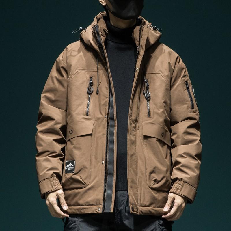 Mens Oversized Warm Down Jacket 80-85% Duck 200-250g Fill Lightweight Winter Outdoor Workwear