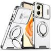 Magnetic Ring Stand Armor Case For Motorola Moto G Stylus 5G 2024 Power 2025 Play 2026 Slide Push Window Lens Protection Cover