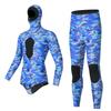 "3mm Long Sleeve Diving Suit - Warm, Elastic & Jellyfish-Resistant for Snorkeling, Surfing, & Fishing"