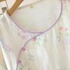 Damen Pyjama-Set aus reiner Baumwolle - Süßer chinesischer Stil, Langarm & Hose, mit Seitentaschen, Lockerer Schnitt für Frühling, Sommer und Herbst.