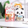 50Pcs Cartoon Animal Shape Ziplock Bags Biscuit Nougat Snowflake Pastry Candy Plastic Chinese New Year Gift Packaging