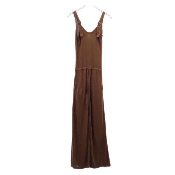

AMERI UNDRESSED knit overalls S Brown Overall Women Used