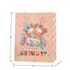 20 Piezas Bolsas de Regalo para Fiesta con Lámina Dorada Bolsas de Embalaje de Papel con Asas para Fiesta de Cumpleaños Infantil Pastel Dulces Postres Regalos