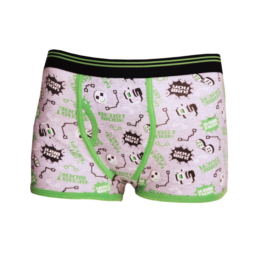 4Kidz Boys Cotton Trunk Fit Boxers (Pack Of 3)