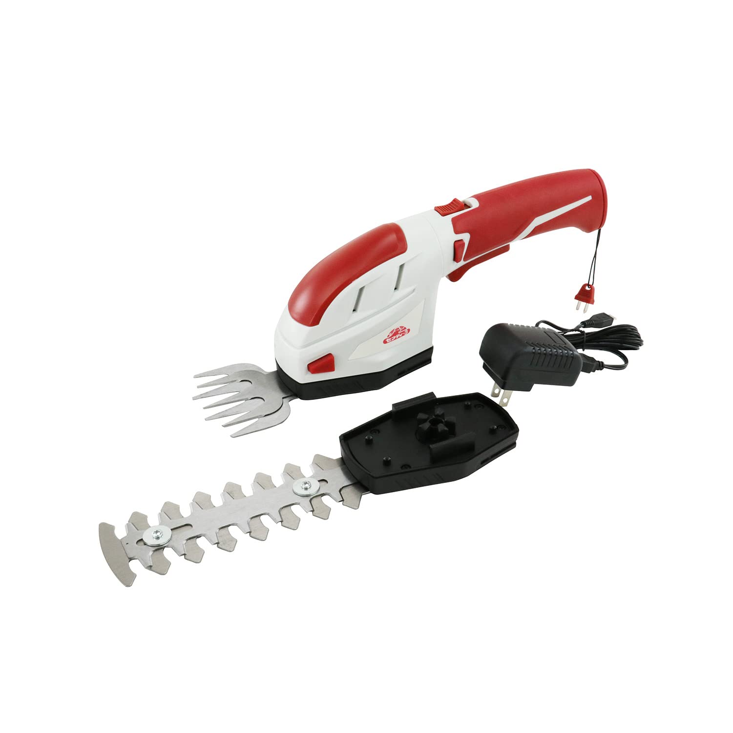 

Rechargeable Mini for Lawn and Hedge Maximum Cutting USB Cord Charging Safety-3 SBMB-1 2-Way Trimmer, 3.6V, Trimming, Diameter Approx. 7mm, червоний