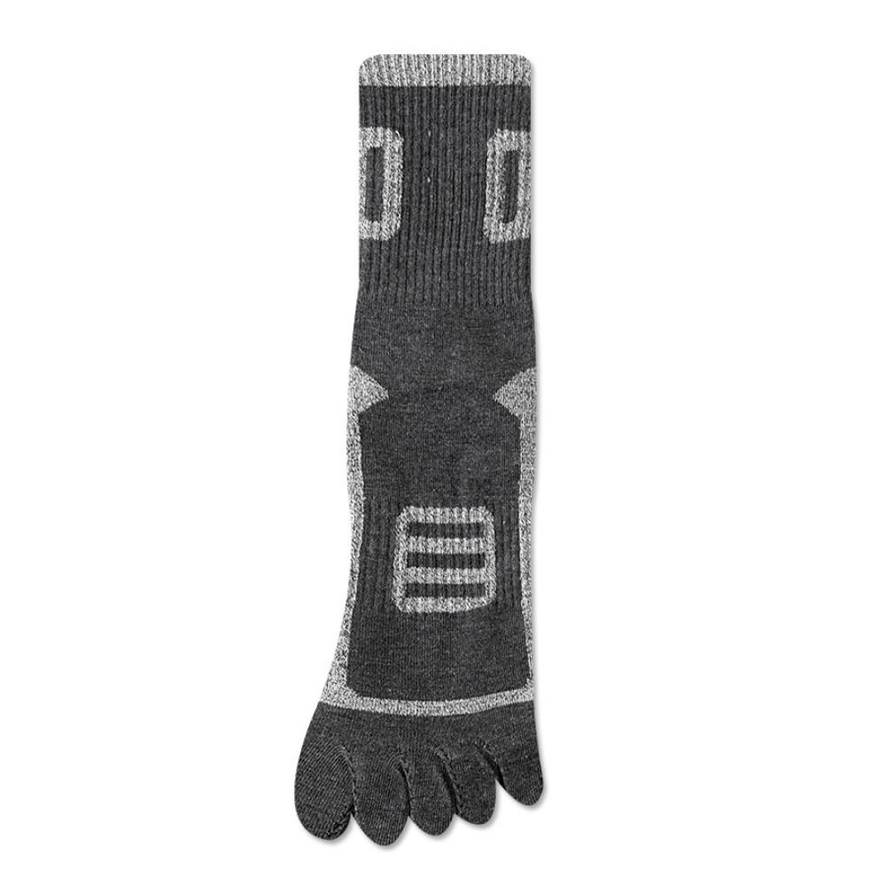 Breathable Five Finger Socks Quick Dry Five Toe Socks Patchwork Split-toe Socks  Travel StyleB