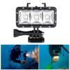 30m 98.4ft Mini Underwater Waterproof Diving LED Video Light Fill Lamp for Hero for SJCam