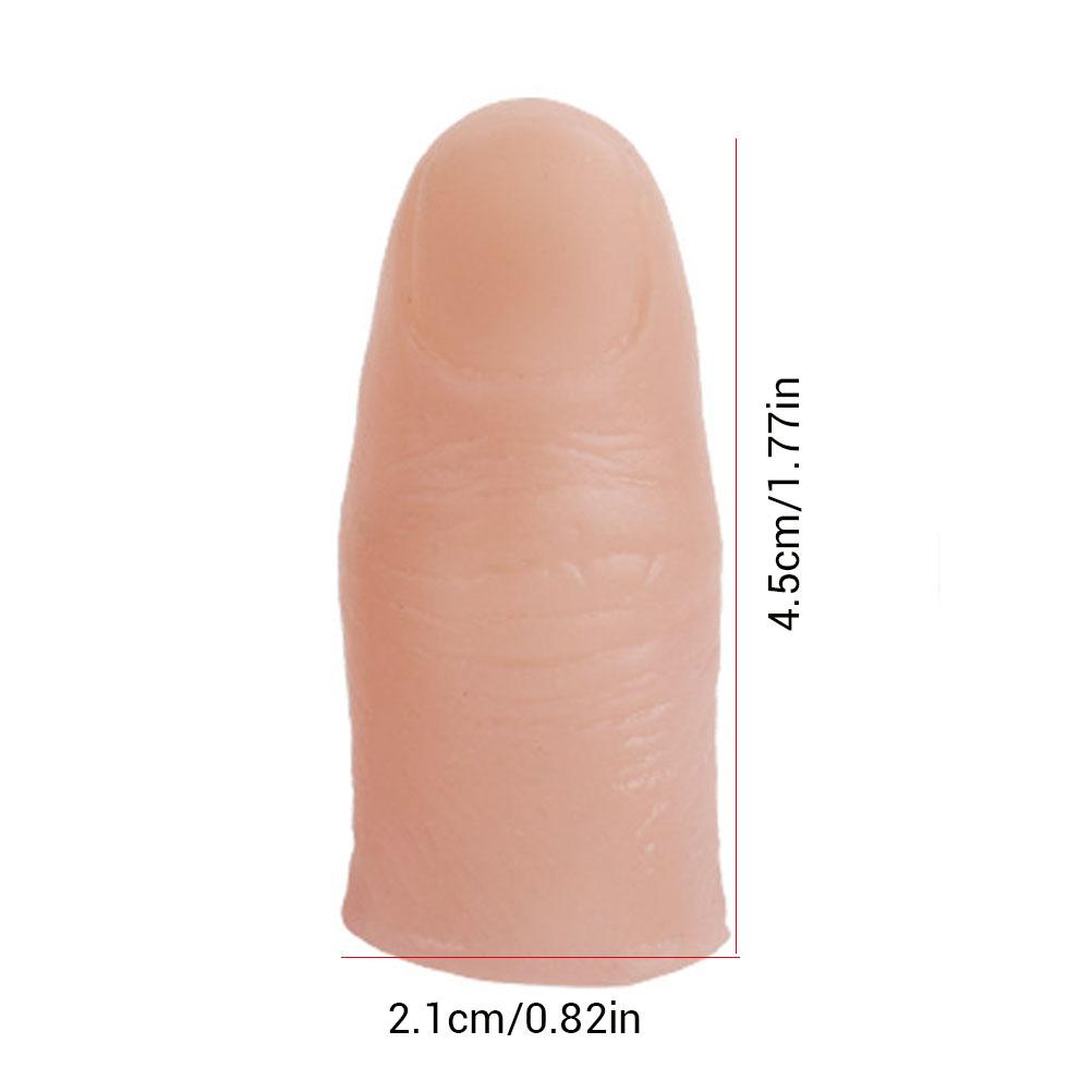 6 Buc. Luminează Truc de Deget LED Lampă de Deget Lumini de Degete Jucărie Glumă de Deget