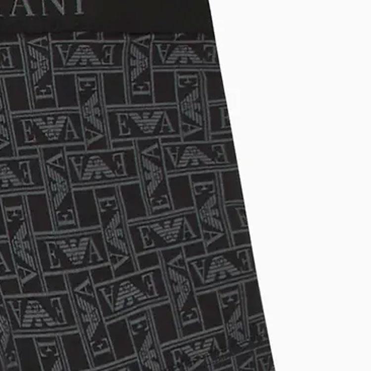 Emporio Armani Logo Print Boxer Briefs Men Underwear Black 111389-3F506-129221