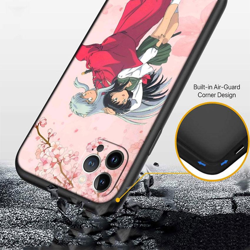 IX23 Inuyasha New Luxury Phone Case for Redmi Note 13R 8 9 8T 9T 9S Pro Max 7A 8A 9A 9C A4 14R Prime NFC