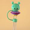 Cute Straw Covers Cap Leak-proof Straw Cap 10mm Diameter Drinking Straw Cover Dust-Proof Straw Lid for 30oz 40oz Tumblers And Outdoor Travel