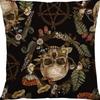 Tarot Printed Line Pillow Cover Moon Star Home Bedroom Sofa Pillow Cushion Cover