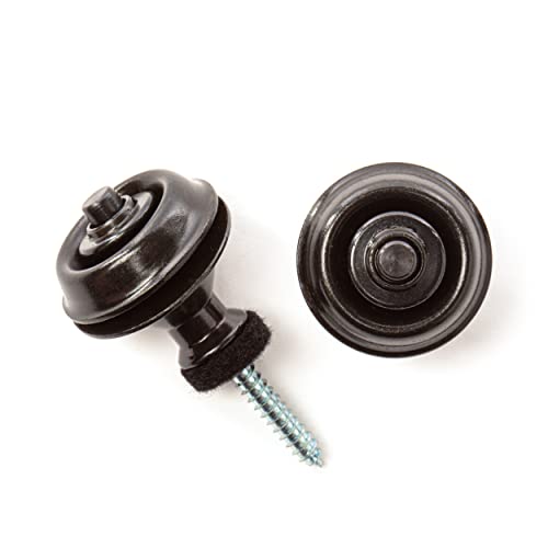 JIM DUNLOP Lock Pin SLS1033BK BLACK Dual Design Black
