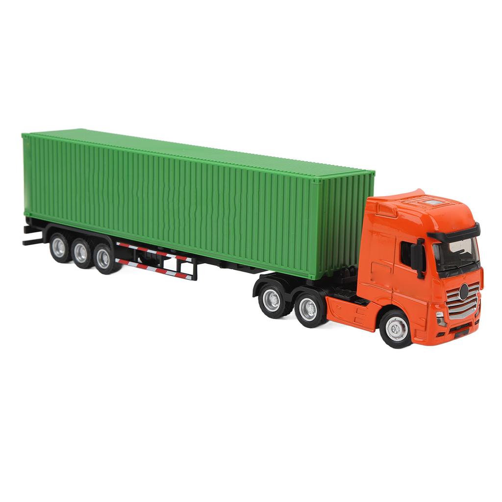 1:50 Scale Container Truck Stimulation Detachable   Hauler Tractor Trailer for Indoor